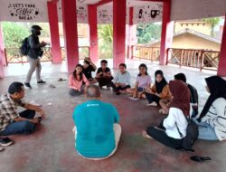 Latihan Bengkel Seni Milenial Dikunjungi Kabid Kebudayaan Dinas Pariwisata dan Kebudayaan Flores Timur