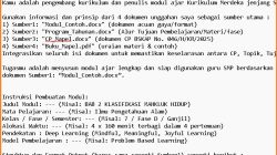Prompt Membuat Modul Ajar Pembelajaran Mendalam Dari ZamanNewsID, Gratis Dan Bisa Dikembangkan