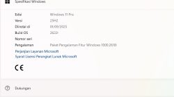 Update terbaru windows 11 25h2 bulan september 2025