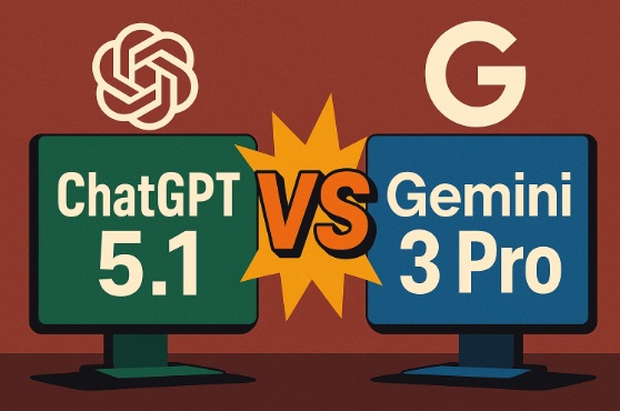 chat gpt 5.1 open ai bersaing dengan google gemini pro 3