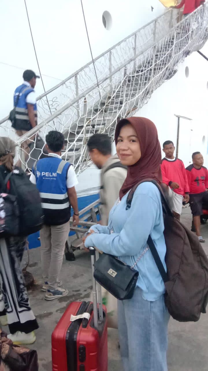 Sarifah lewar ikut jambore nasional 2025 yang diselnggarakan oleh Maarif