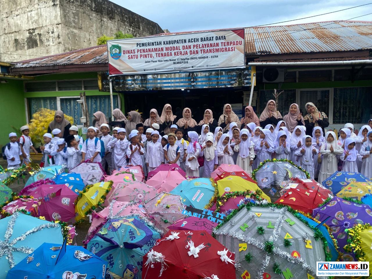 Yayasan Daru Quthny, Tarhib Ramadhan, Aceh Barat Daya, Blangpidie, TK IT Daru Quthny, SD IT Daru Quthny, Pawai Ramadhan 2026, Pendidikan Islam Aceh