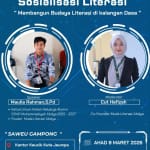 Muda Literasi Abdya, Saweu Gampong, Literasi Desa, Kuta Jeumpa, IKA STKIP Muhammadiyah Abdya, Budaya Literasi