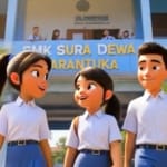 Video animasi AI, PPDB 2026-2027, Inovasi pendidikan, Flores Timur, Sharijal Acho, Ahmad Taher