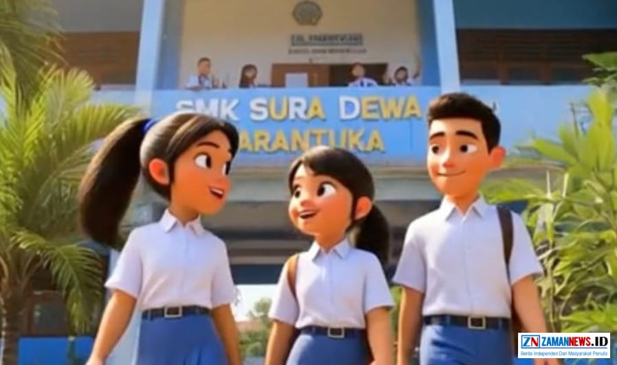 Video animasi AI, PPDB 2026-2027, Inovasi pendidikan, Flores Timur, Sharijal Acho, Ahmad Taher