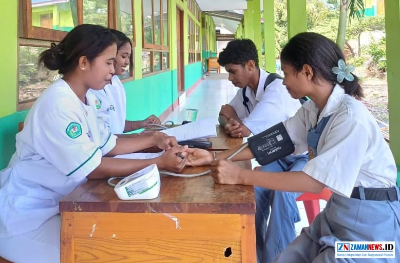 SMK Sura Dewa, Moh Zaini Ratuloli, Puskesmas Kelike, Keperawatan, SMAN 1 Solor Selatan, Cek Kesehatan, Praktik Kerja, Tenaga Kesehatan