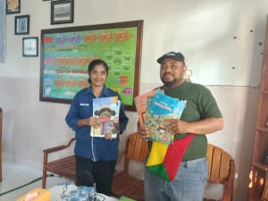 TBM Lautan Ilmu, SDK Lamenais, Ibu Densi, Maria Yosefina Wayak Sawun, Hari Puisi Indonesia 2026, Cafe Gado Gado Bu Warno, Dewa Aza, Bengkel Seni Milenial