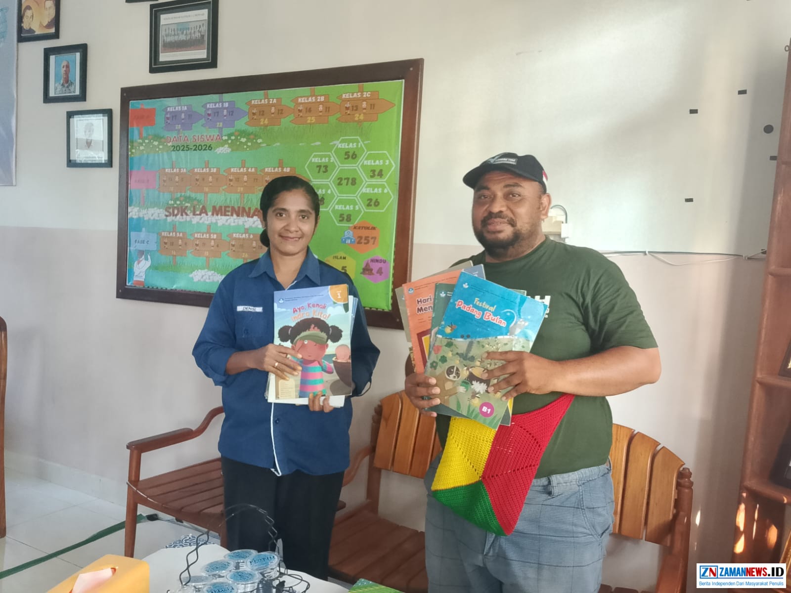 TBM Lautan Ilmu, SDK Lamenais, Ibu Densi, Maria Yosefina Wayak Sawun, Hari Puisi Indonesia 2026, Cafe Gado Gado Bu Warno, Dewa Aza, Bengkel Seni Milenial