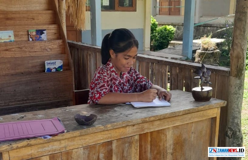 Lomba Menulis Tema Aku Guruku dan MBG, Maria Alfrida Hadu Kwuta, Ibu Nancy, Prabowo Subianto, Komunitas Jejak Zaman, Makan Bergizi Gratis, Pendidikan Karakter, Flores Timur