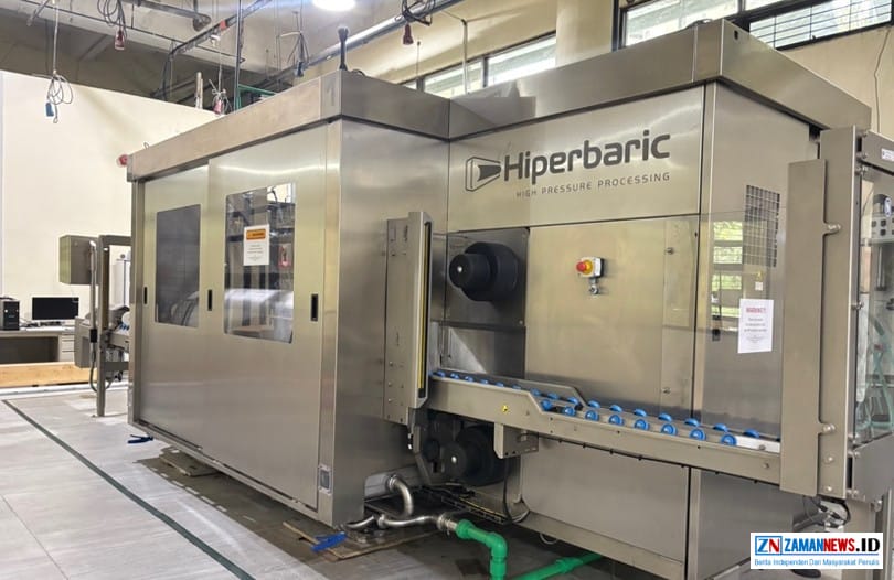 Mesin HPP, Nela Hardina, IPB University, Bogor, High Pressure Processing, Teknologi Pangan, Keamanan Pangan, Nutrisi Alami