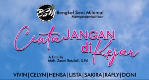 Bengkel Seni Milenial, Cafe Gado Gado Bu Warno, Larantuka, Cinta Jangan Dikejar, Moh Zaini Ratuloli, Film Pendek, Drama Remaja, Kreativitas Lokal
