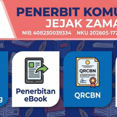 Penerbit Komunitas Jejak Zaman, penerbit ebook, qrcbn,qrsbn
